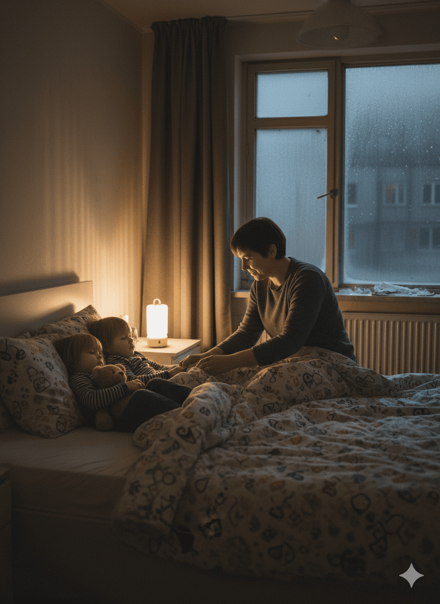 Свiтло Desrio у спальні