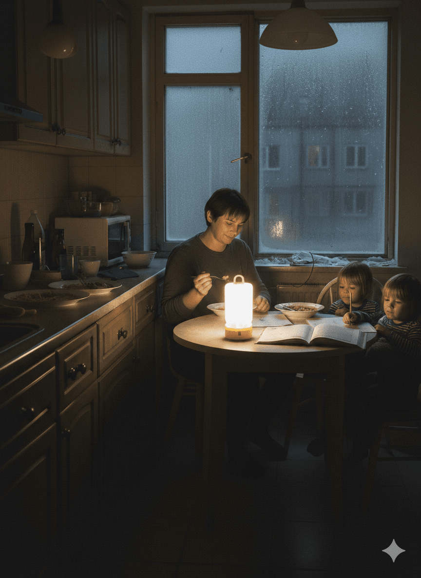 Кухня з яскравим освiтленням Desrio